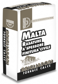 Malta per Rasatura a Spessore a Finitura Civile